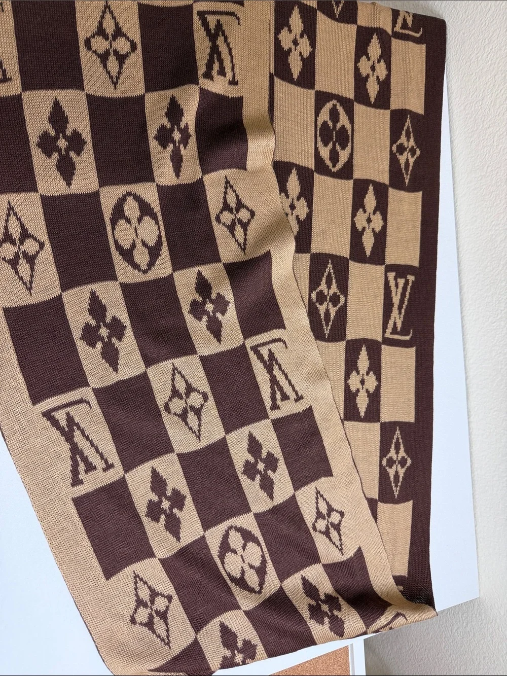 Brown & Tan Scarf